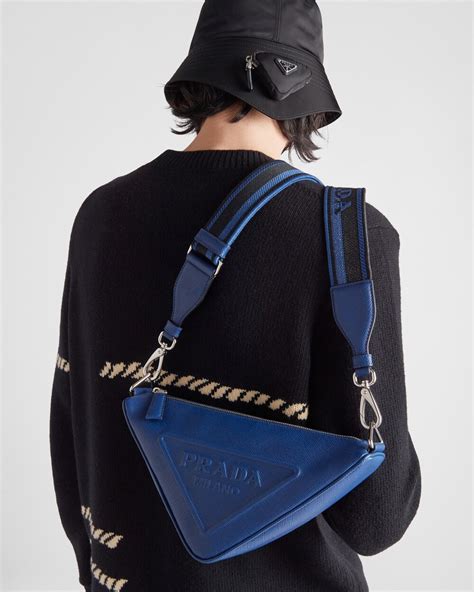 prada saffiano triangle|Prada Saffiano Leather Triangle Bag Spring/Summer .